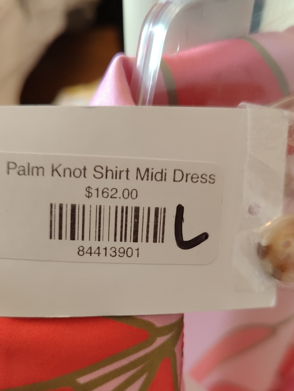 Karlie Palm Knot Shirt Midi Dress - Picture 10 of 11